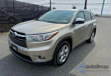 2014 Toyota Highlander Limited из США, поврежденный, VIN 5TDDKRFH6ES048832